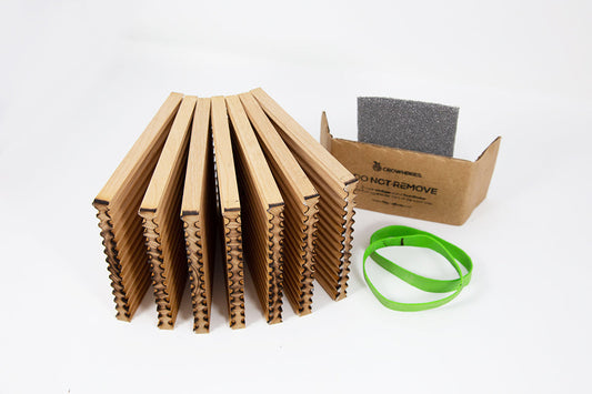 Reusable Wood Trays for Leafcutter Bees