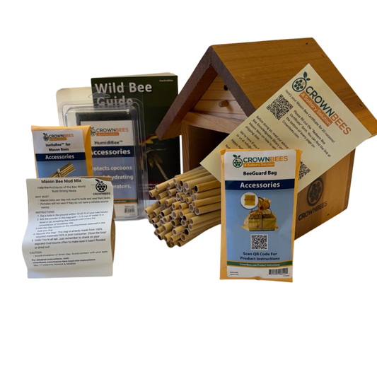 Chalet Bee House & Complete Kit including Bee Certificate